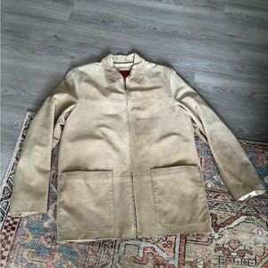 Cole Haan Tan Suede Jacket